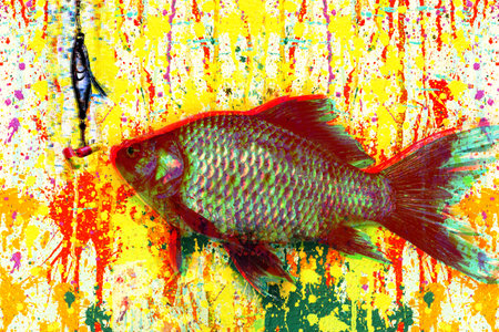 fish in the water with drugs