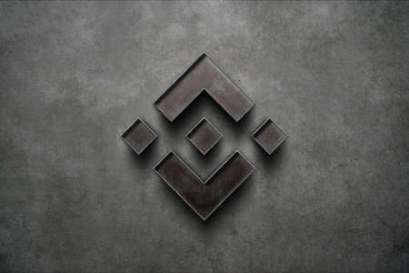 bitcoin cryptocurrency coin on colorful background, cryptocurrency conceptの写真素材