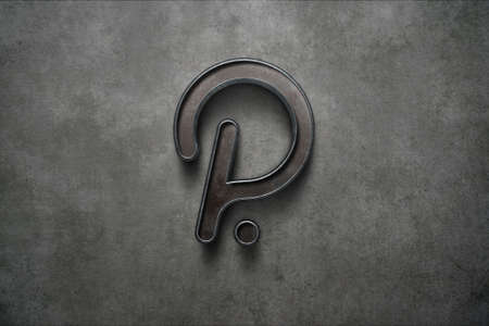 bitcoin cryptocurrency coin on colorful background, cryptocurrency conceptの写真素材