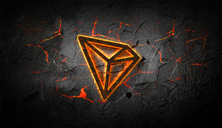 Illustration of a diamond on a grunge textured background.の写真素材