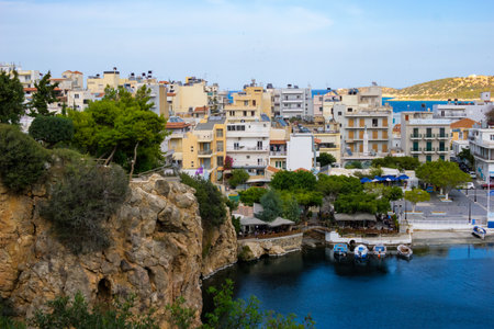 view of the port crete, Greece