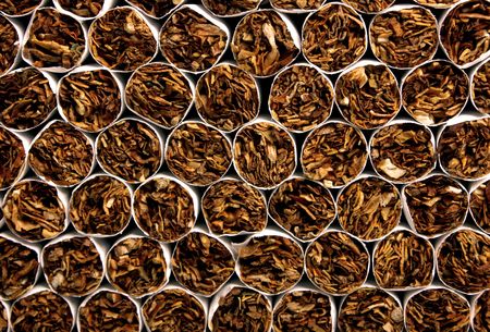 Cigarettes a backgroundの写真素材