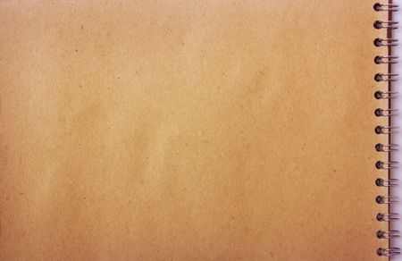 Old writing-book for recordsの写真素材