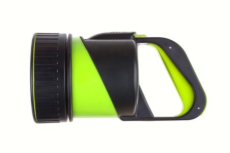  Electric small lamp isolated on a white backgroundの写真素材