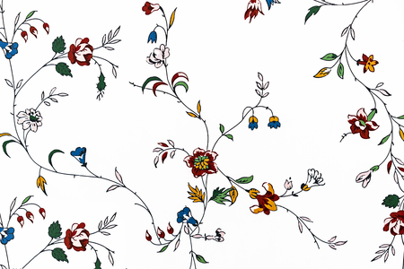 Fragment of a decorative panel with a floral ornament for design and decoration.
