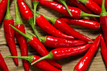 Red chili pepper backgroundの写真素材