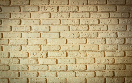 Yellow brick wall backgroundの写真素材