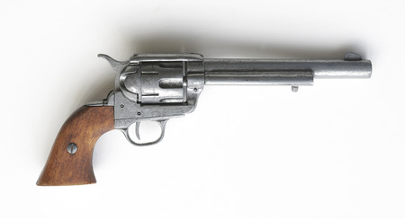 Revolver Colt Model 1873 Single Action Armyの写真素材