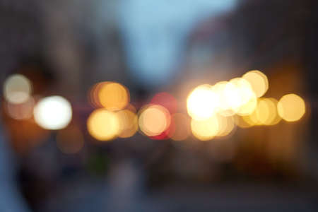 Colorful circles. Abstract background, bokeh,beautiful multi-colored lights, bright round-shaped lights. Christmas lights.の写真素材
