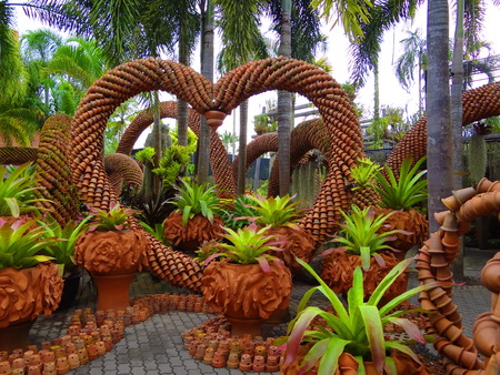 heart of clay in the Park Thailandの写真素材