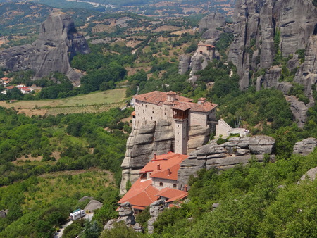 the monasteries of Meteora