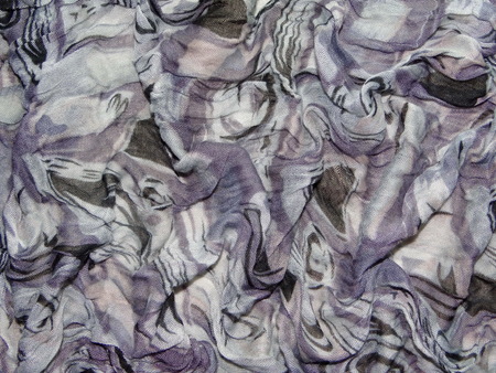 Grey fabricの写真素材