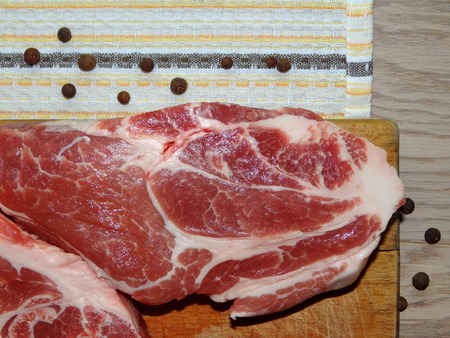 meat, porkの写真素材