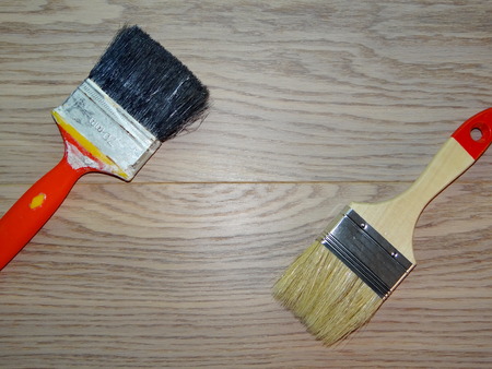 paint brushの写真素材