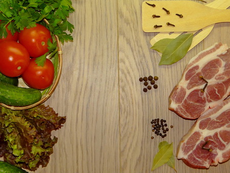 Meat And Vegetablesの写真素材