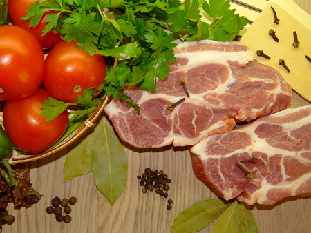Meat And Vegetablesの写真素材