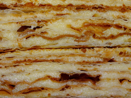 napoleon cakeの写真素材