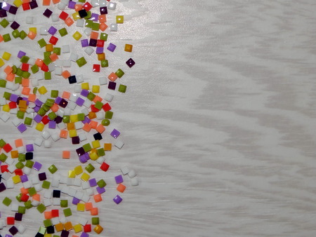 multi-colored confettiの写真素材