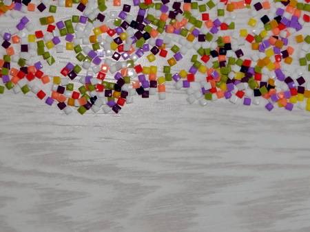 multi-colored confettiの写真素材