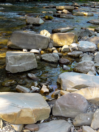 mountain riverの写真素材