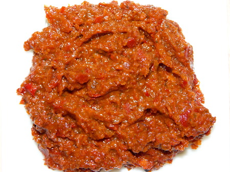spicy tomato sauce, adjikaの写真素材