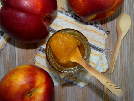 jam of peachesの写真素材