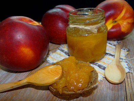 jam of peachesの写真素材