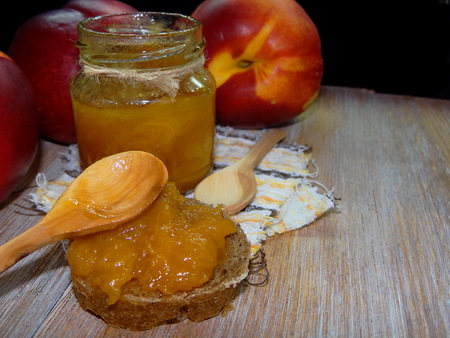 jam of peachesの写真素材