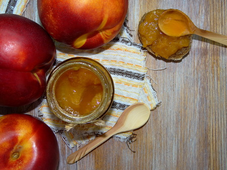 jam of peachesの写真素材