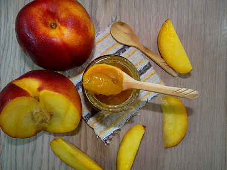 jam of peachesの写真素材