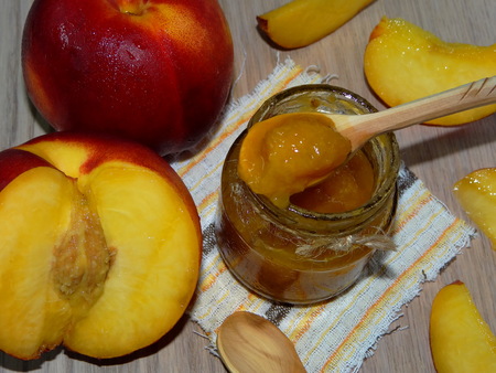 jam of peachesの写真素材