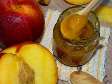 jam of peachesの写真素材