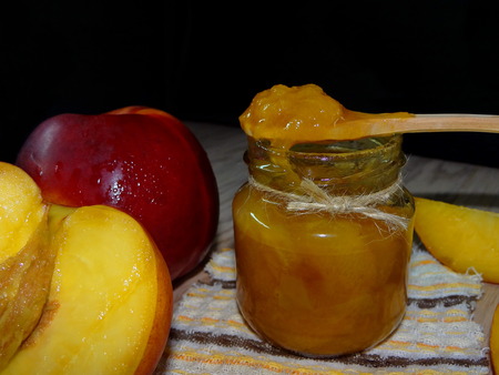 jam of peachesの写真素材