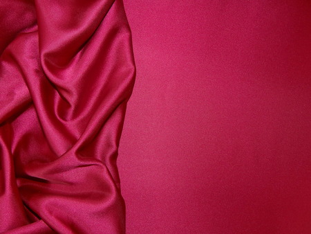 red silkの写真素材