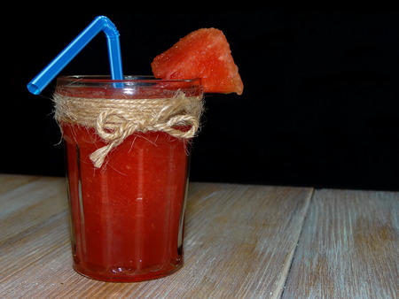 watermelon smoothiesの写真素材