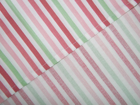 striped fabricの写真素材