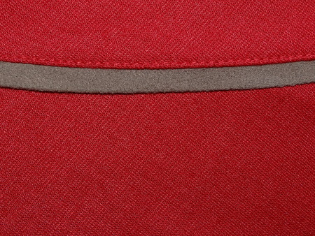 red cloth with suedeの写真素材
