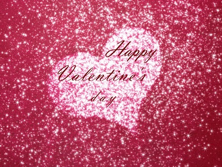 happy valentine's dayの写真素材