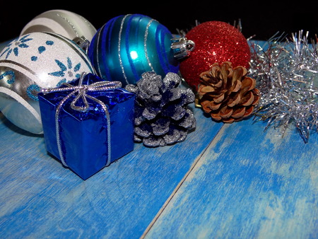 christmas decorationsの写真素材