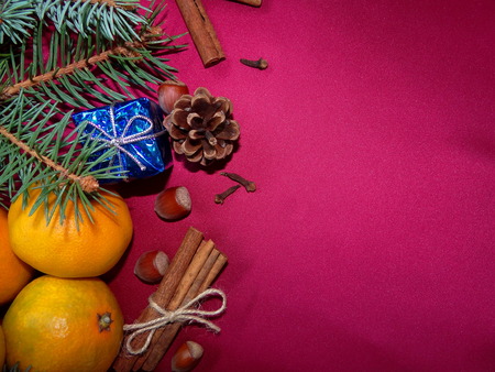 christmas tangerine