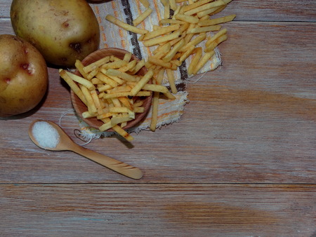 potato chipsの写真素材