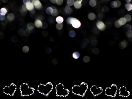 heart on shiny backgroundの写真素材