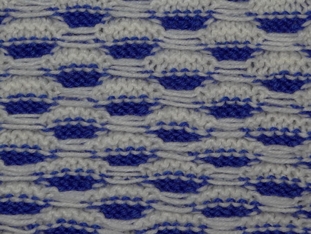 knitted fabricの写真素材