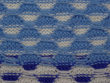 knitted fabricの写真素材