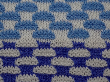knitted fabricの写真素材