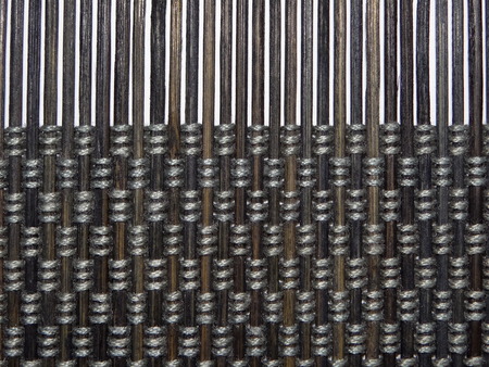 texture of brown on bambooの写真素材