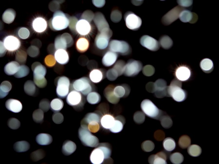glare on a black backgroundの写真素材