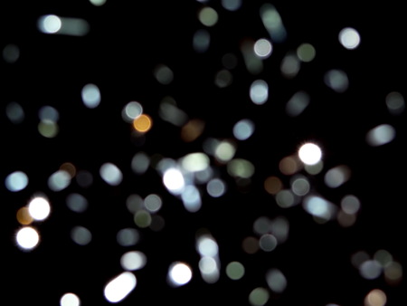 glare on a black backgroundの写真素材