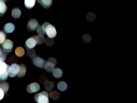 glare on a black backgroundの写真素材