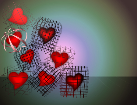 heart cellsの写真素材